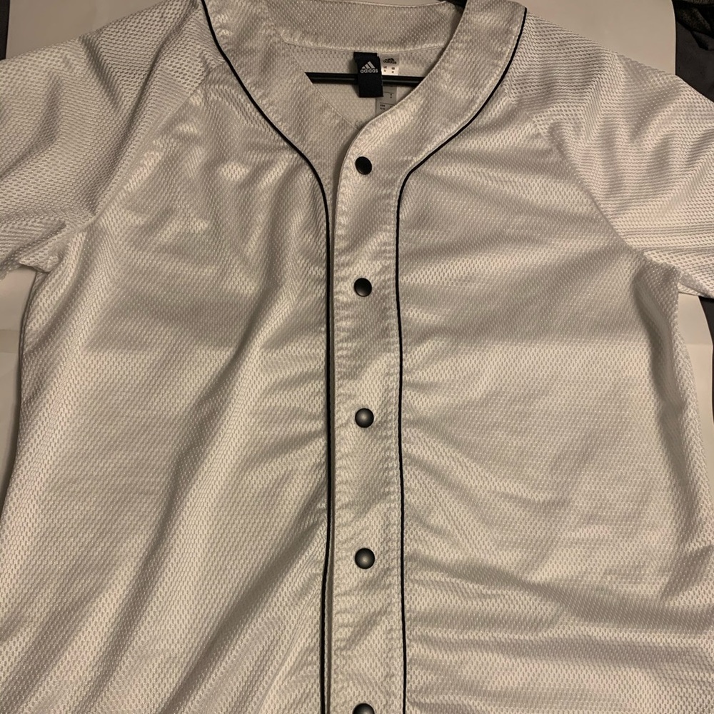 Adidas Three Stripe Life Baseball Jersey